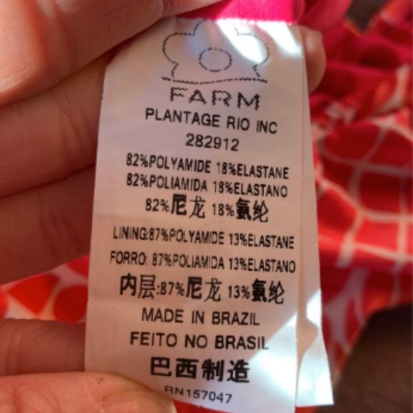 Farm Rio one piece Swimsuit size XS - Picture 10 of 10